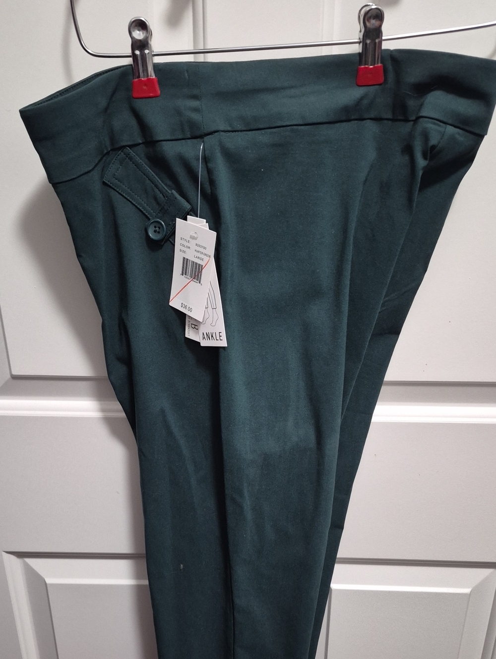 Joe B Dark Teal Ankle Pants